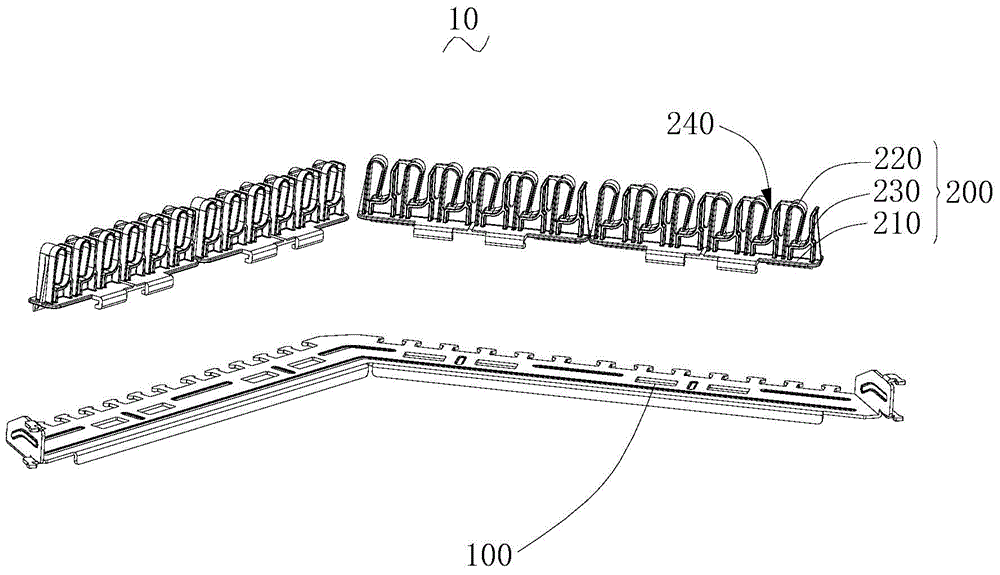 Cable arrangement device