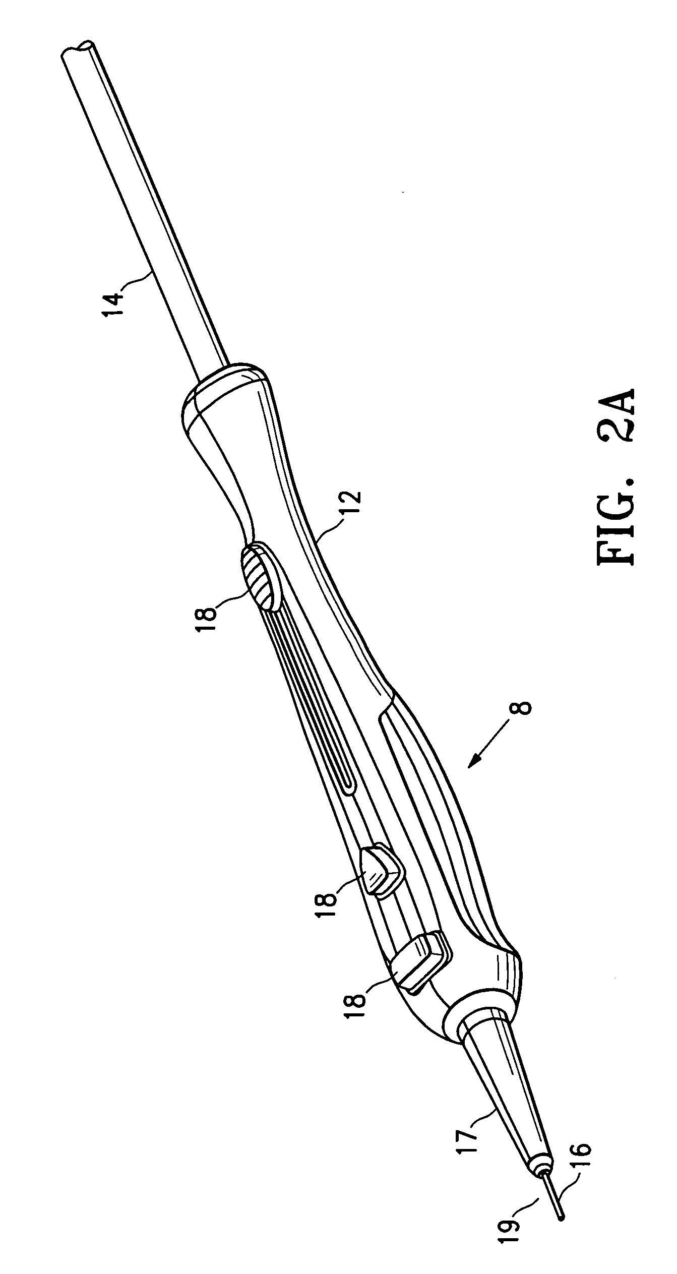 Electrosurgical medical system and method