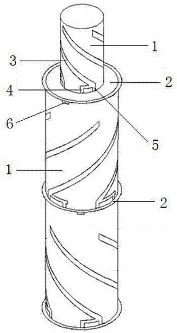Beidou pole-rod buoy antenna