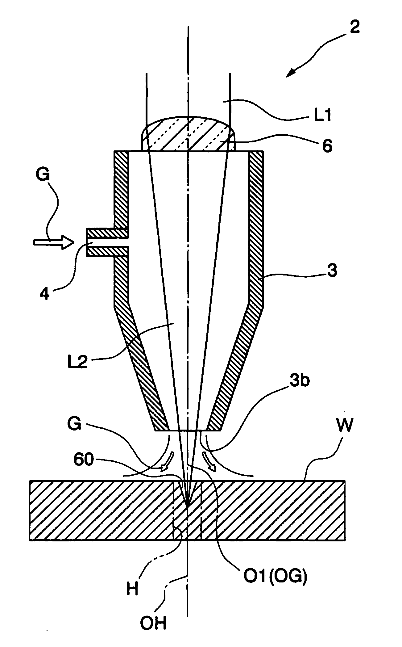 Laser piercing method and processing apparatus