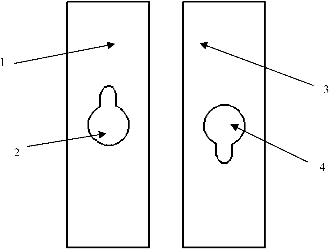 Pear-shaped hole equipped braking distribution valve for heavy-loaded long and large train