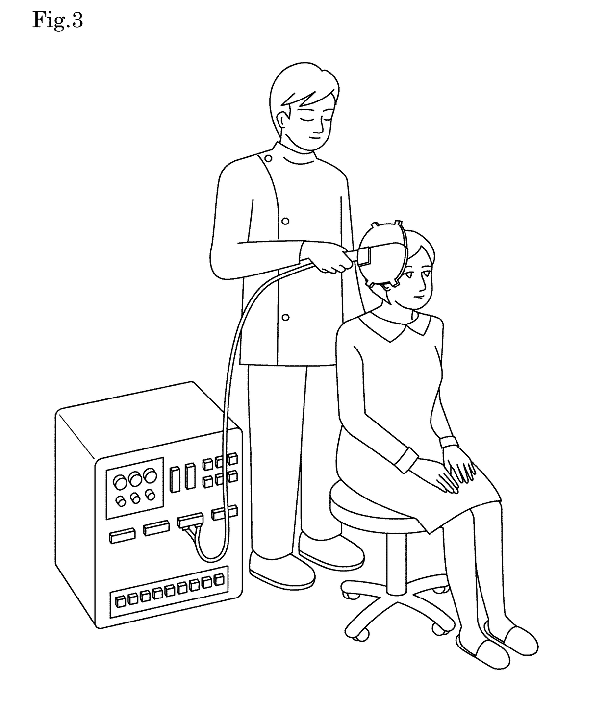 Coil, and magnetic stimulation device using the coil