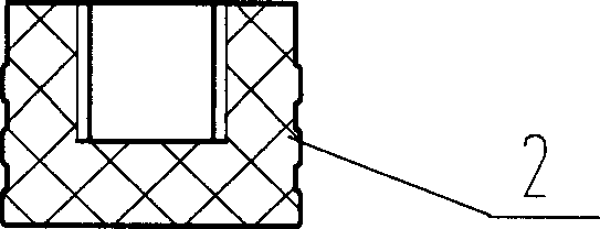 Two-chamber prefilled syringe and its prefilling method