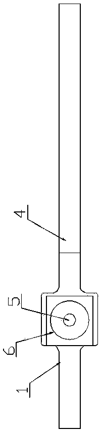 Enclosed type embryo freezing carrying rod as well as preparation method and use method thereof