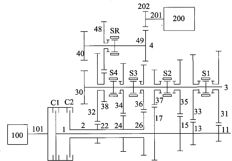 Hybrid drive system and vehicle with same