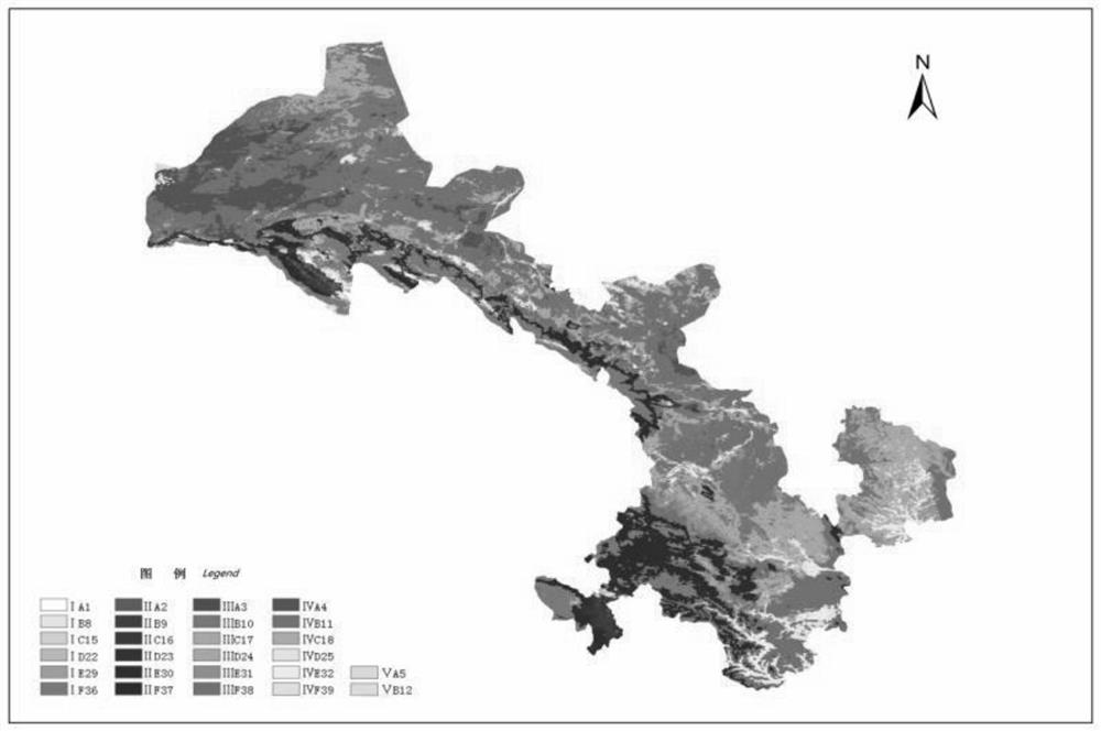 Grassland comprehensive sequence classification method by using soil hydrothermal conditions