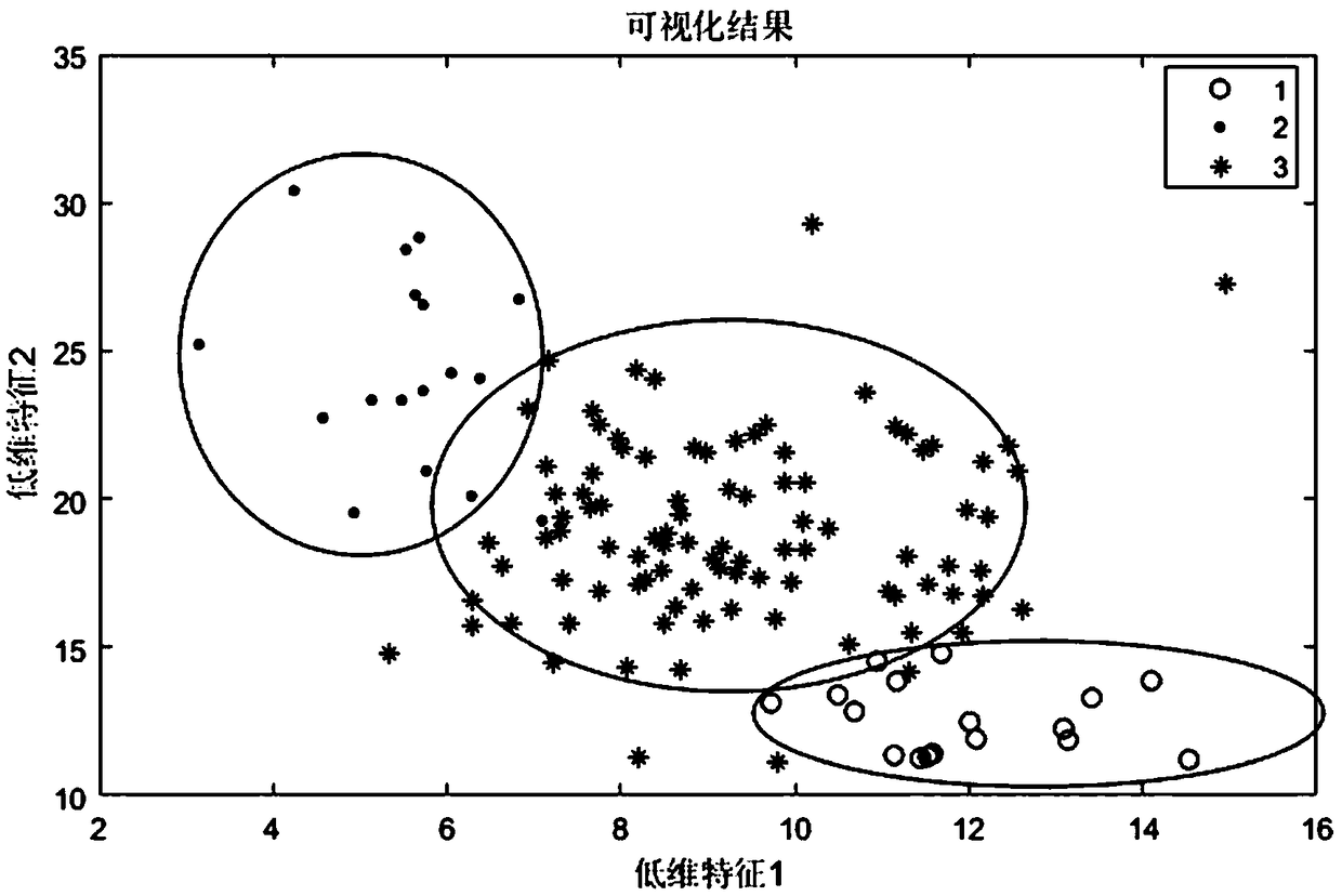 Optimization method of distribution line route variation model based on ReliefF and t-SNE