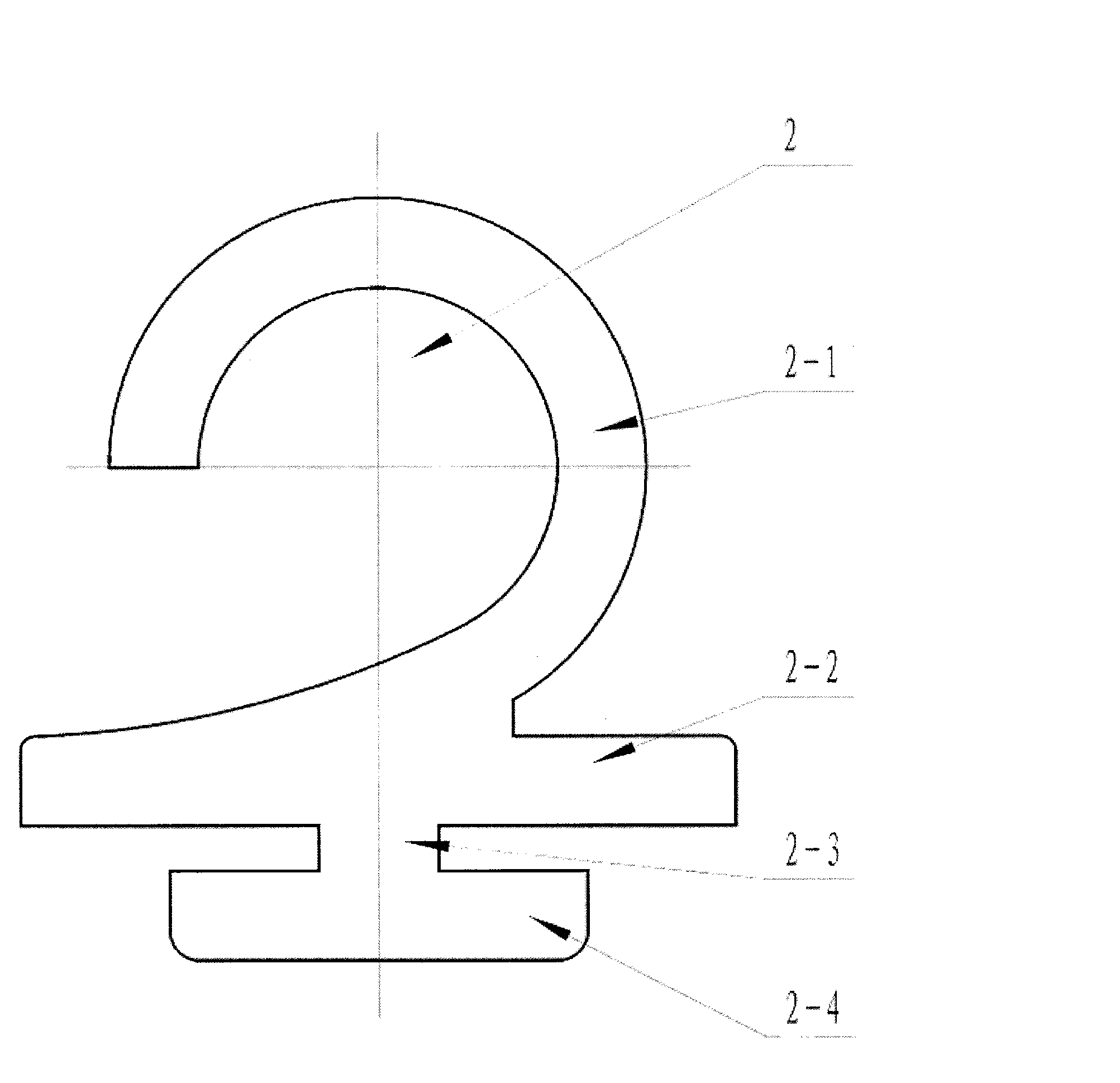Method for putting hook in textile automatic packaging and hook adopting method