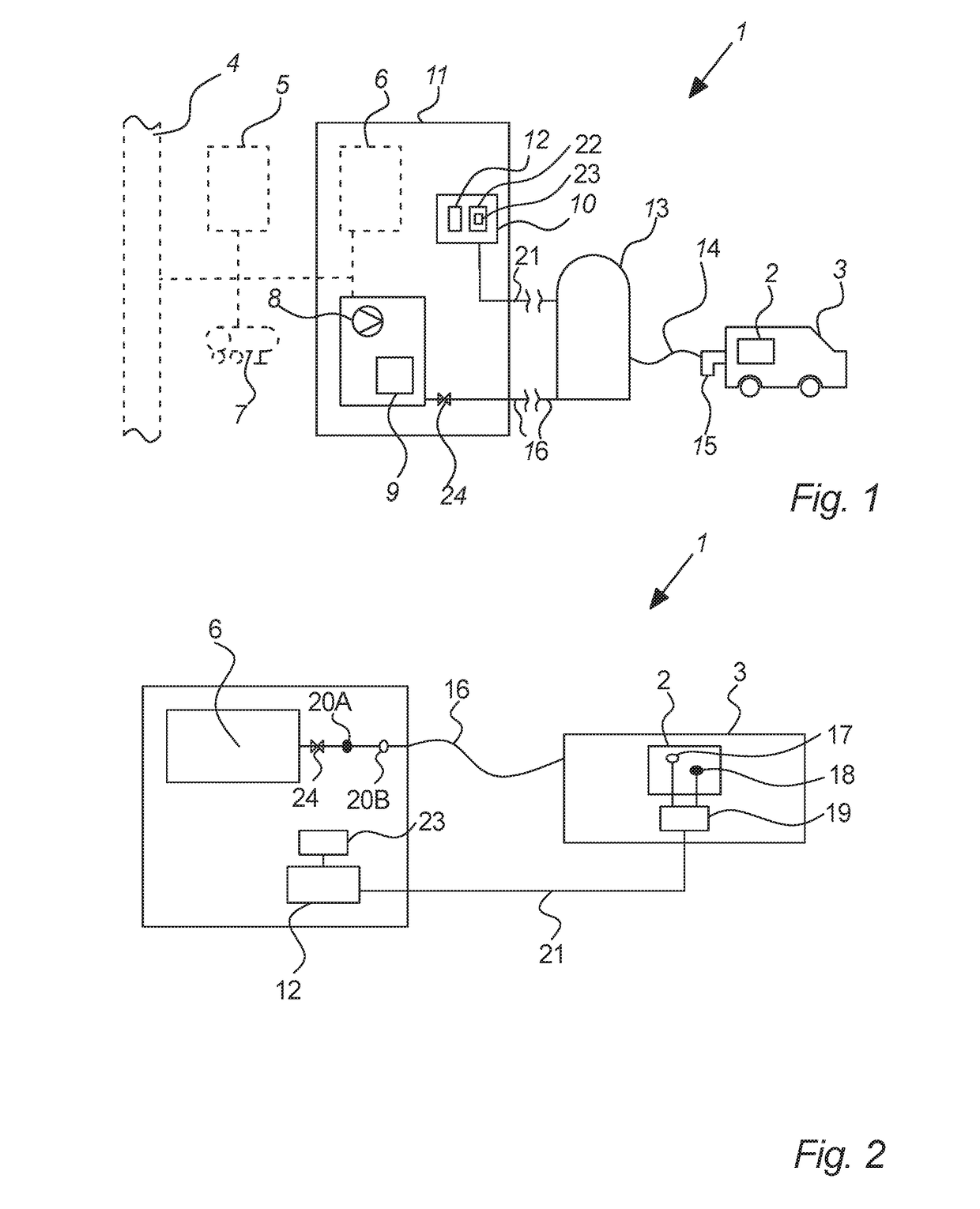 Method of refueling a hydrogen vehicle