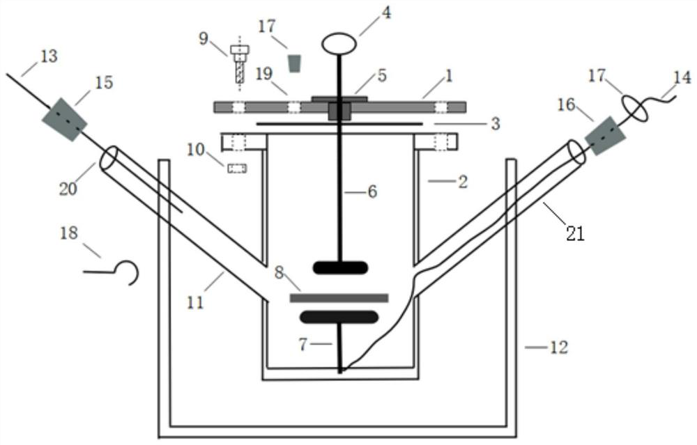 Long-term electrothermal combined aging experiment device and method for transformer oil-paper insulation