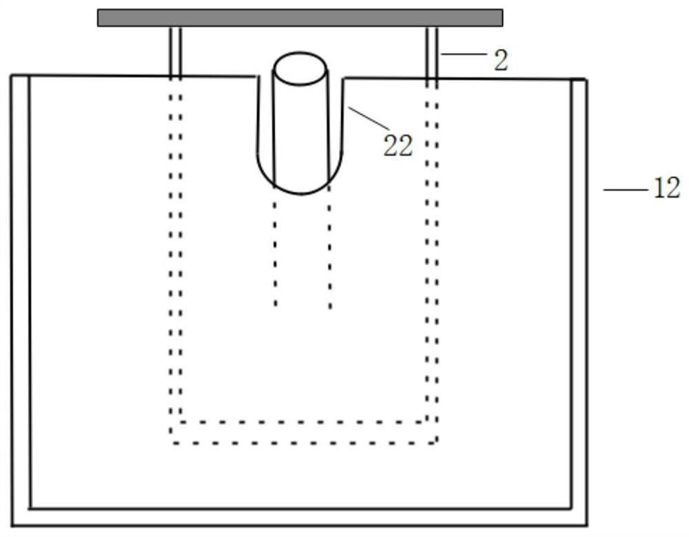 Long-term electrothermal combined aging experiment device and method for transformer oil-paper insulation