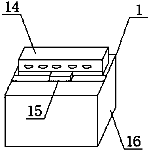 Treatment apparatus for filtering wastewater