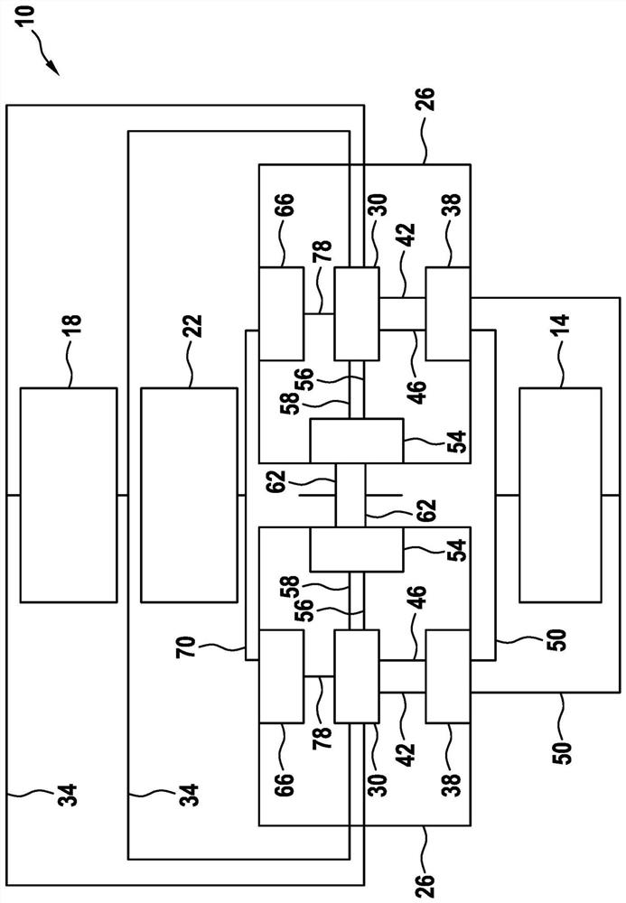 Fuel cell system for motor vehicle