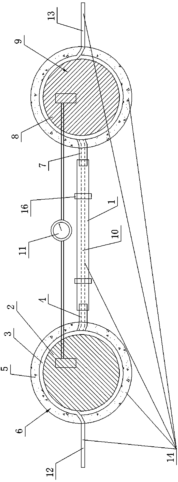 Method for installing distributed sensing optical fibers used for monitoring strain of steel structure