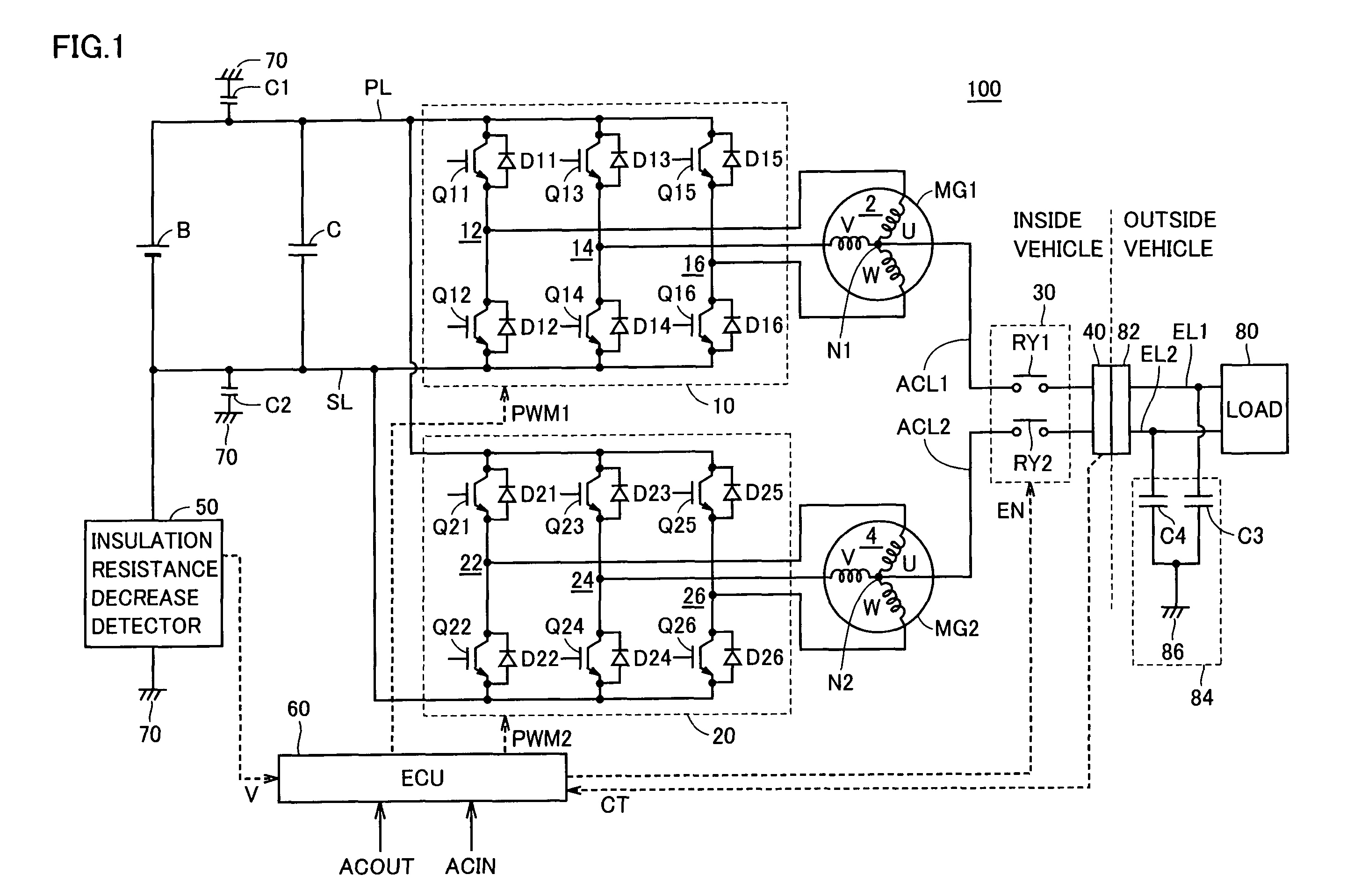 Power supply device, electrically-driven vehicle incorporating power supply device, and method of controlling power supply device