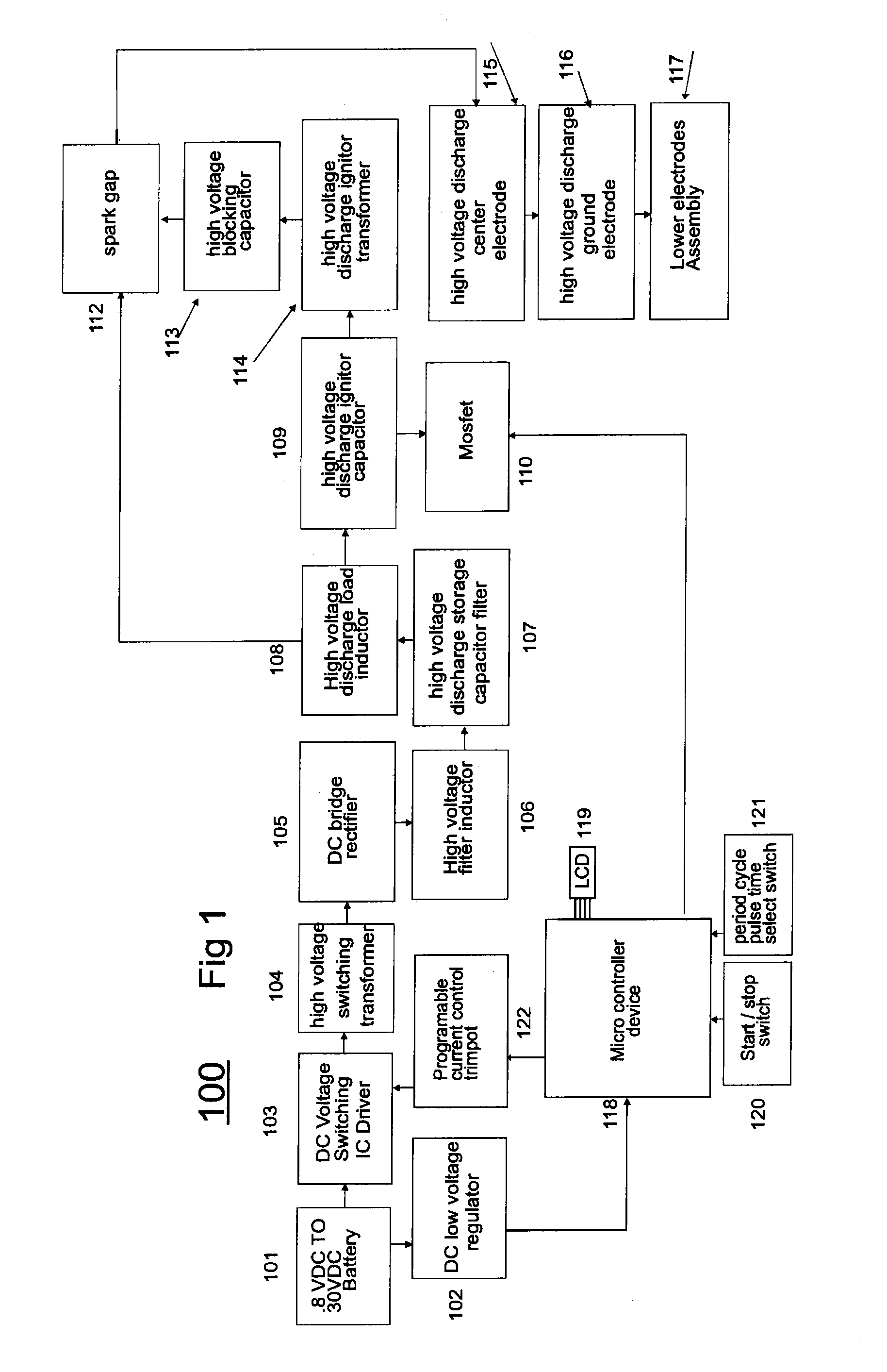 Electrical discharge irrigator apparatus and method