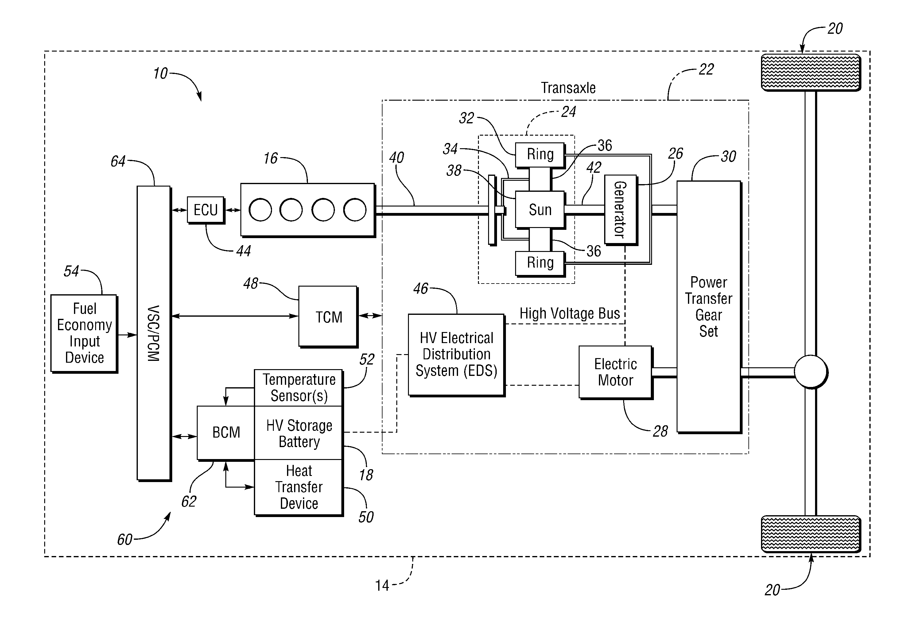 Method And System For Enhancing Fuel Economy Of A Hybrid Electric Vehicle