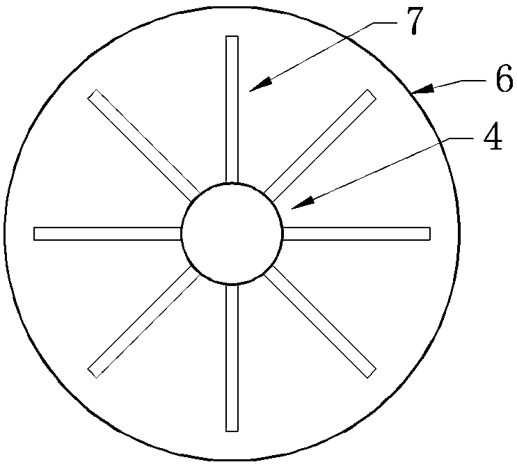 Rotor cyclone two-stage serial mineral flotation defoaming device