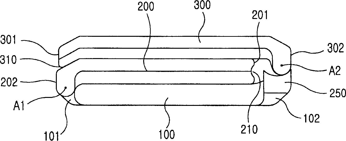 Portable communication apparatus with a tri-column type cradling function