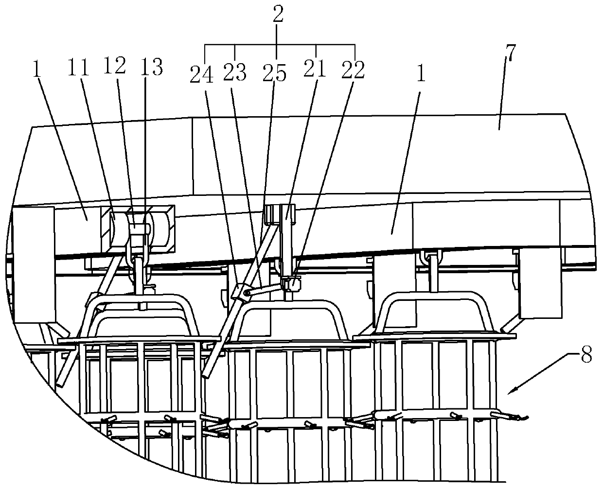 Drying method and drying system in the electroplating zinc-nickel process and electroplating zinc-nickel process