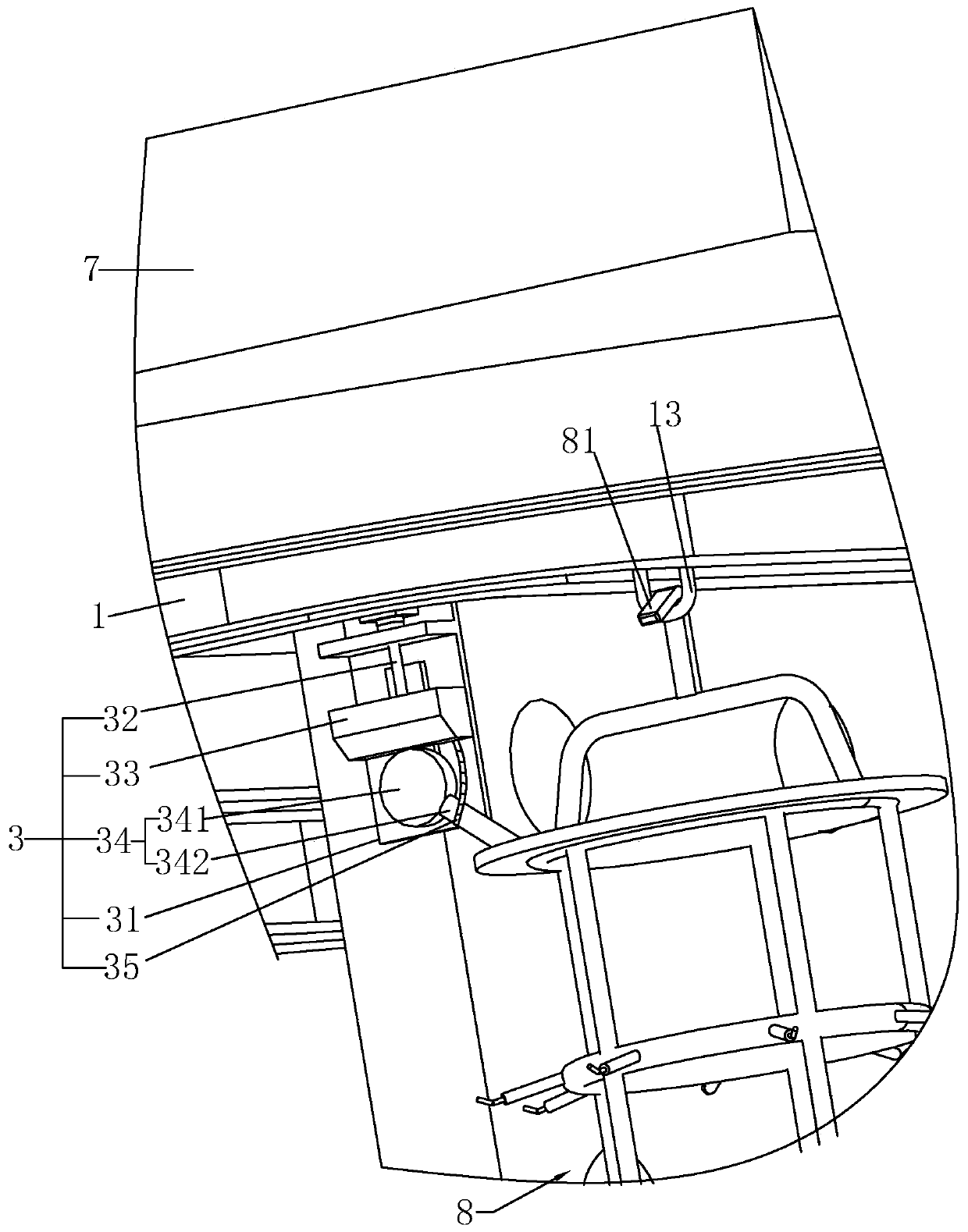 Drying method and drying system in the electroplating zinc-nickel process and electroplating zinc-nickel process