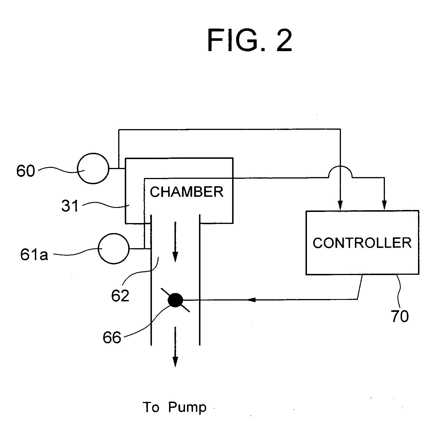 Atomic layer deposition system including a plurality of exhaust tubes