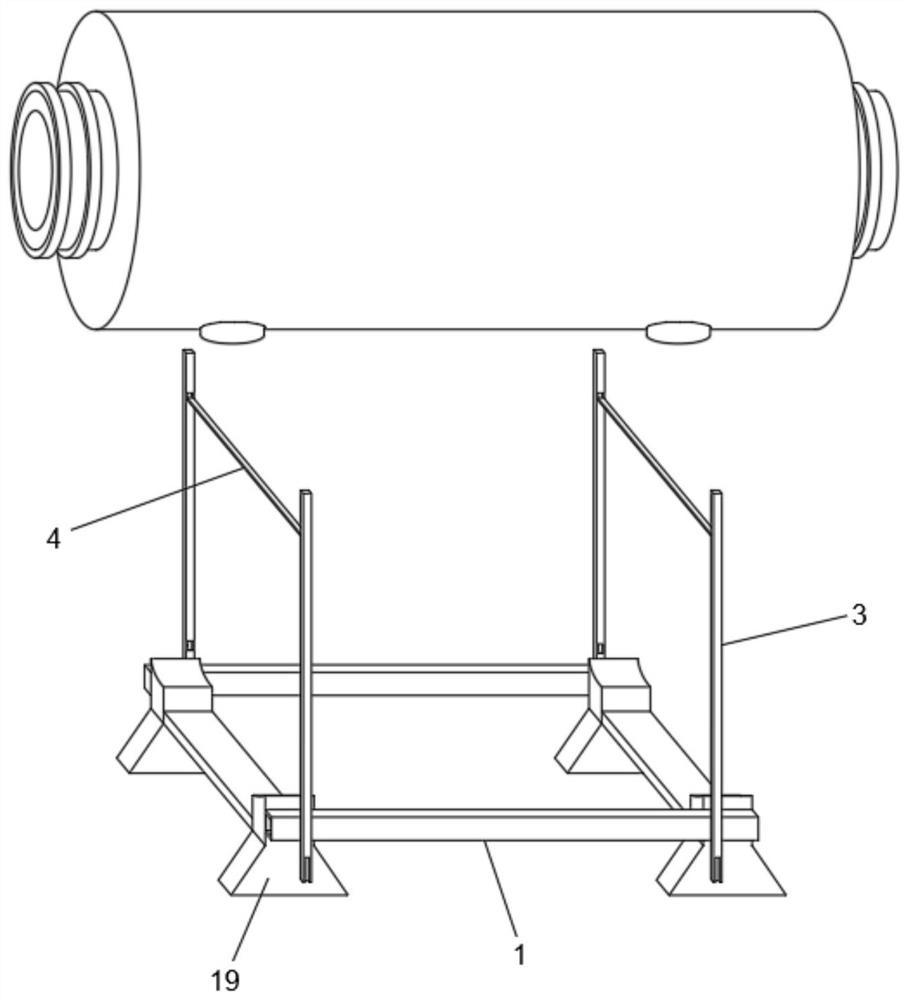 A short-distance displacement lifting device for chemical production