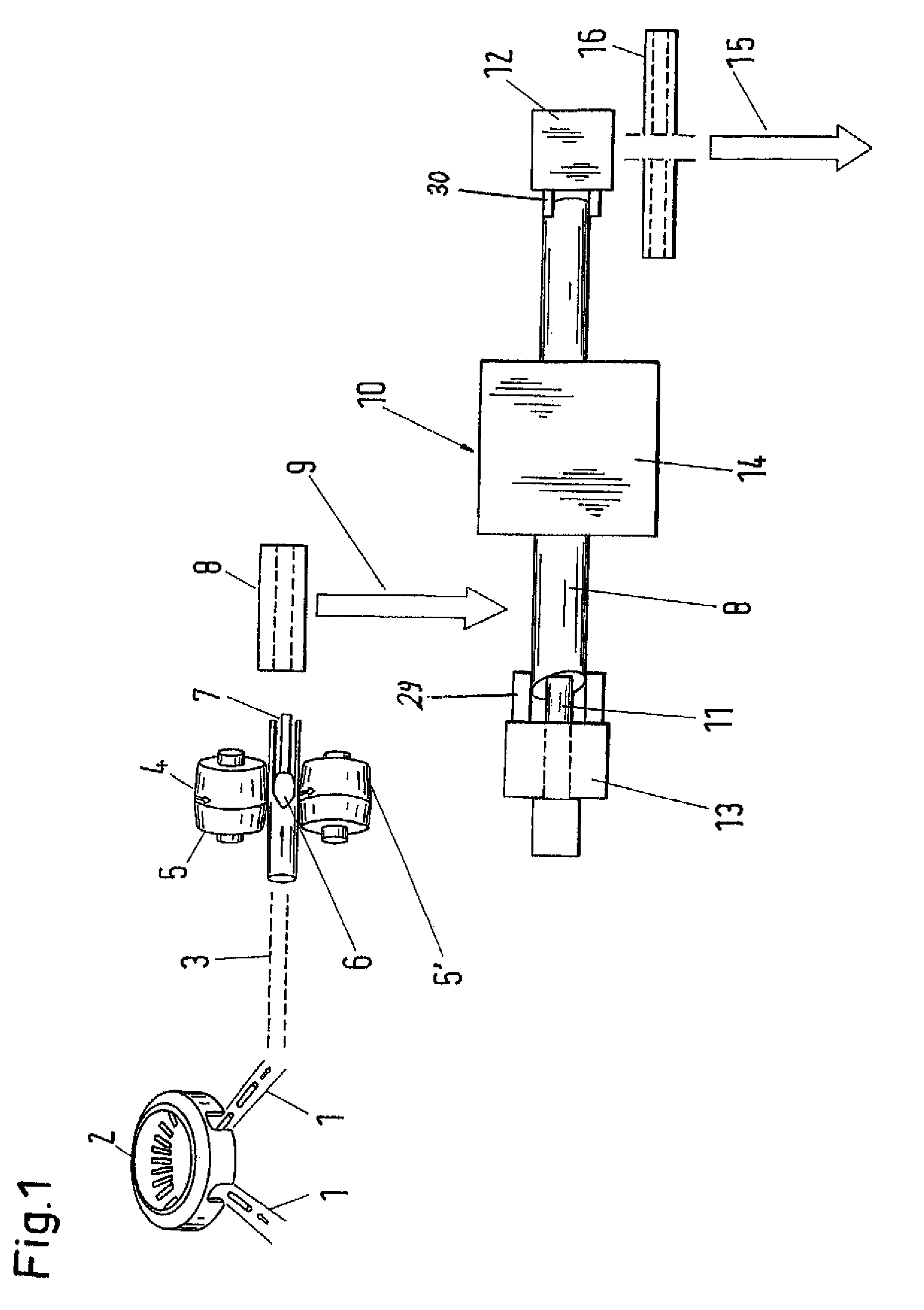 Method of making a seamless hot-finished steel pipe, and device for carrying out the method