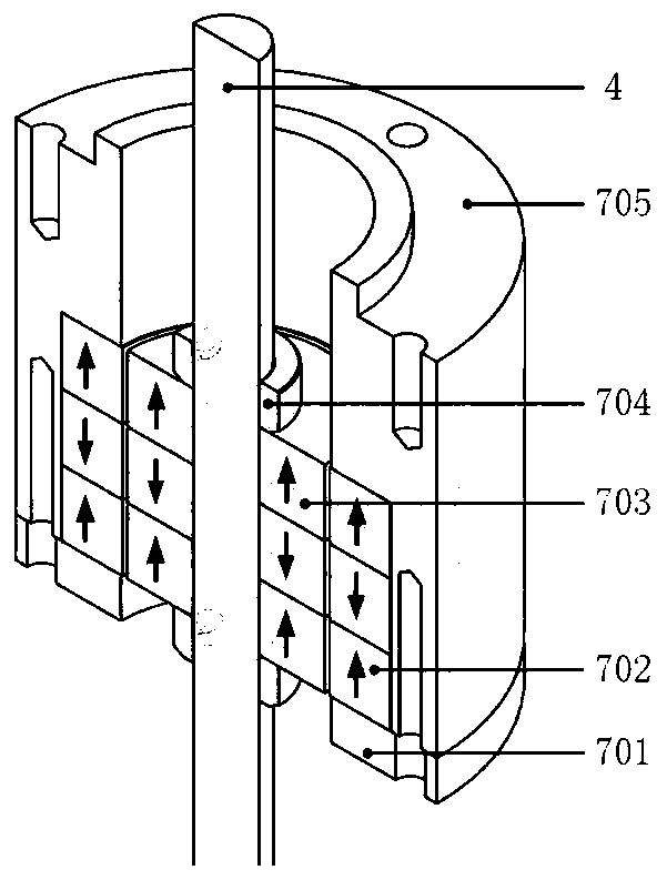 A vibration isolator capable of horizontal decoupling