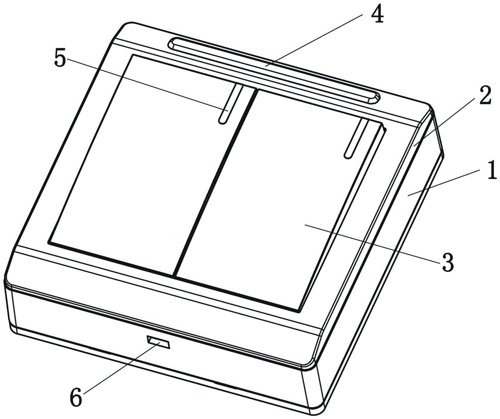 Wall switch for achieving auxiliary lighting through infrared induction