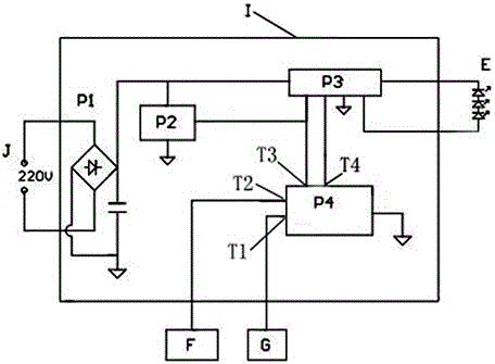 Wall switch for achieving auxiliary lighting through infrared induction