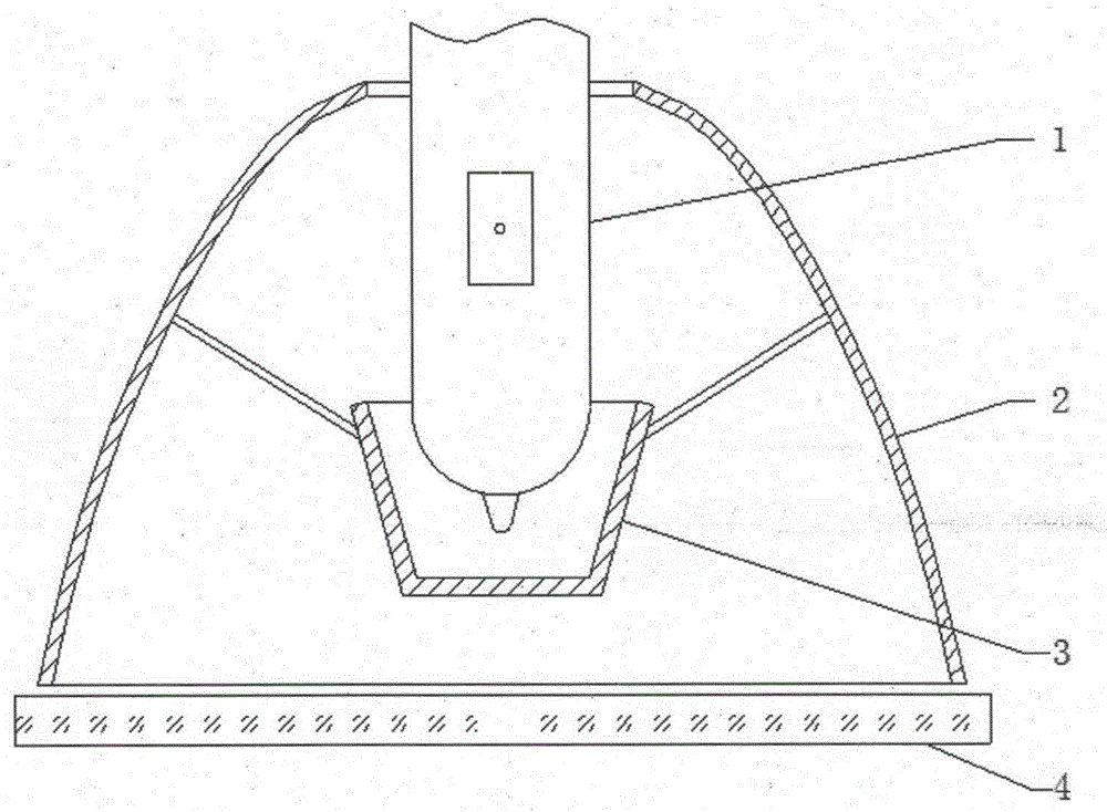 Manufacture process of anti-glare lamp with light efficiency improvement function