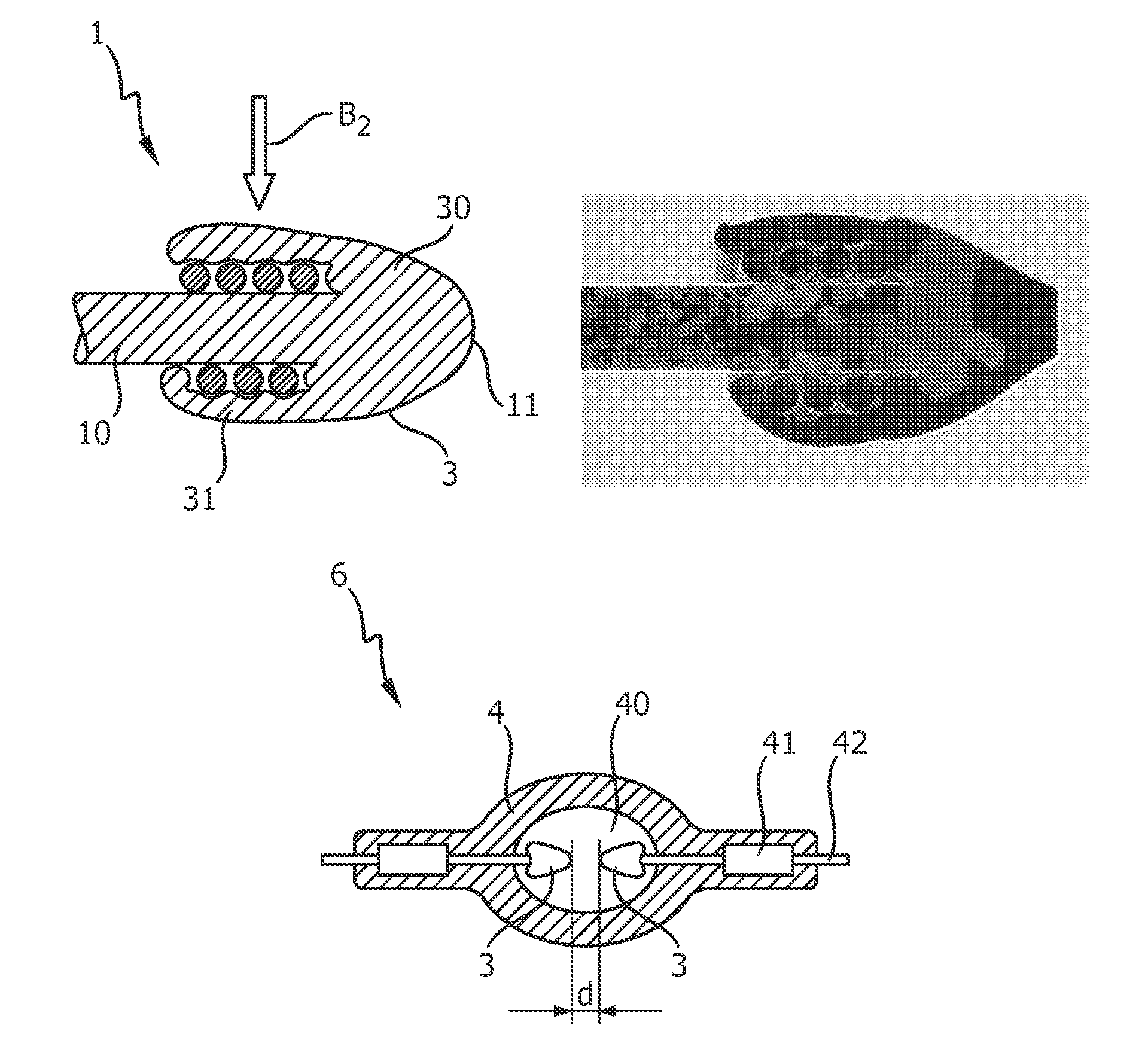 Method of manufacturing an electrode for a gas discharge lamp