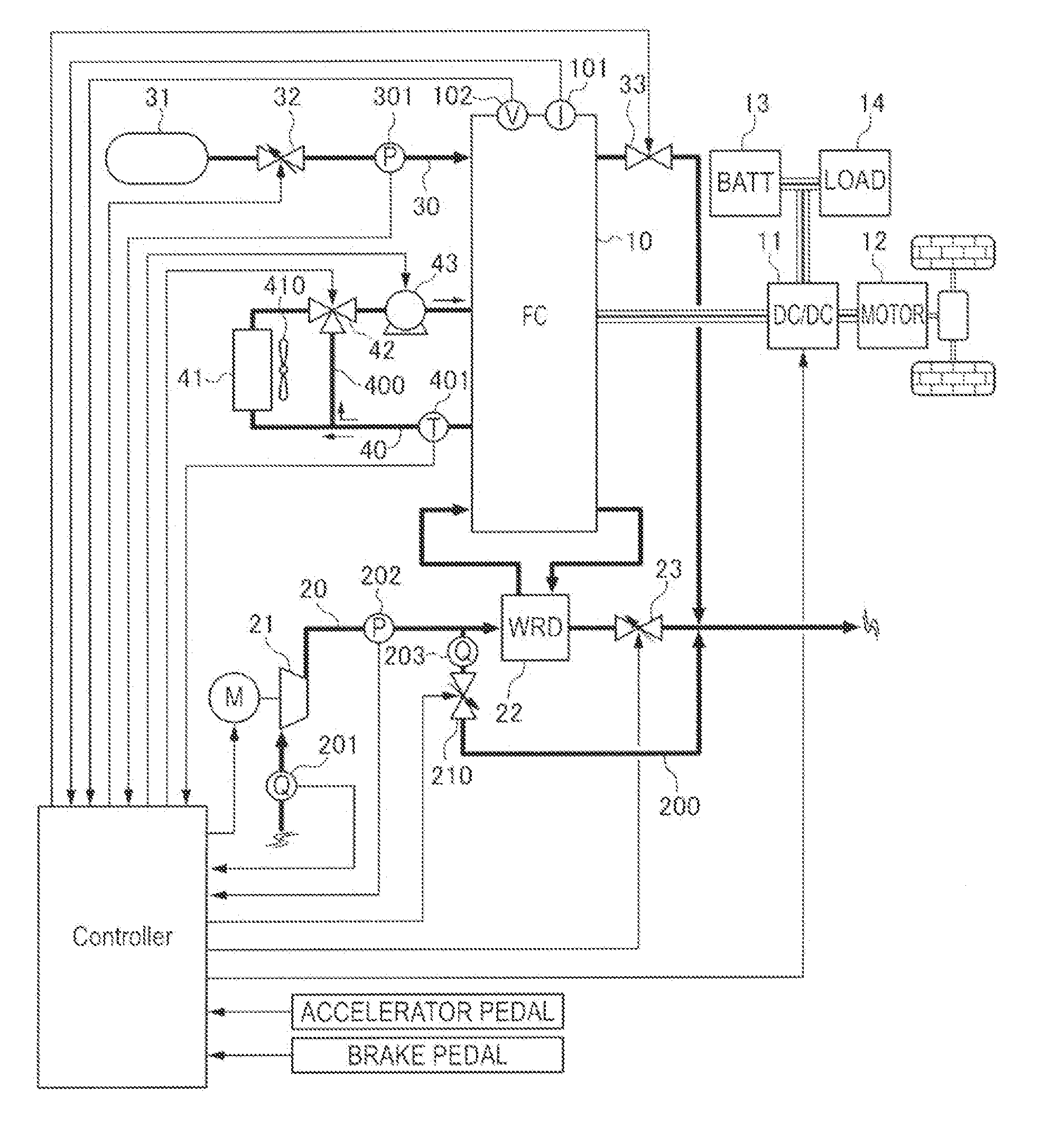 Fuel cell system and control method for the same