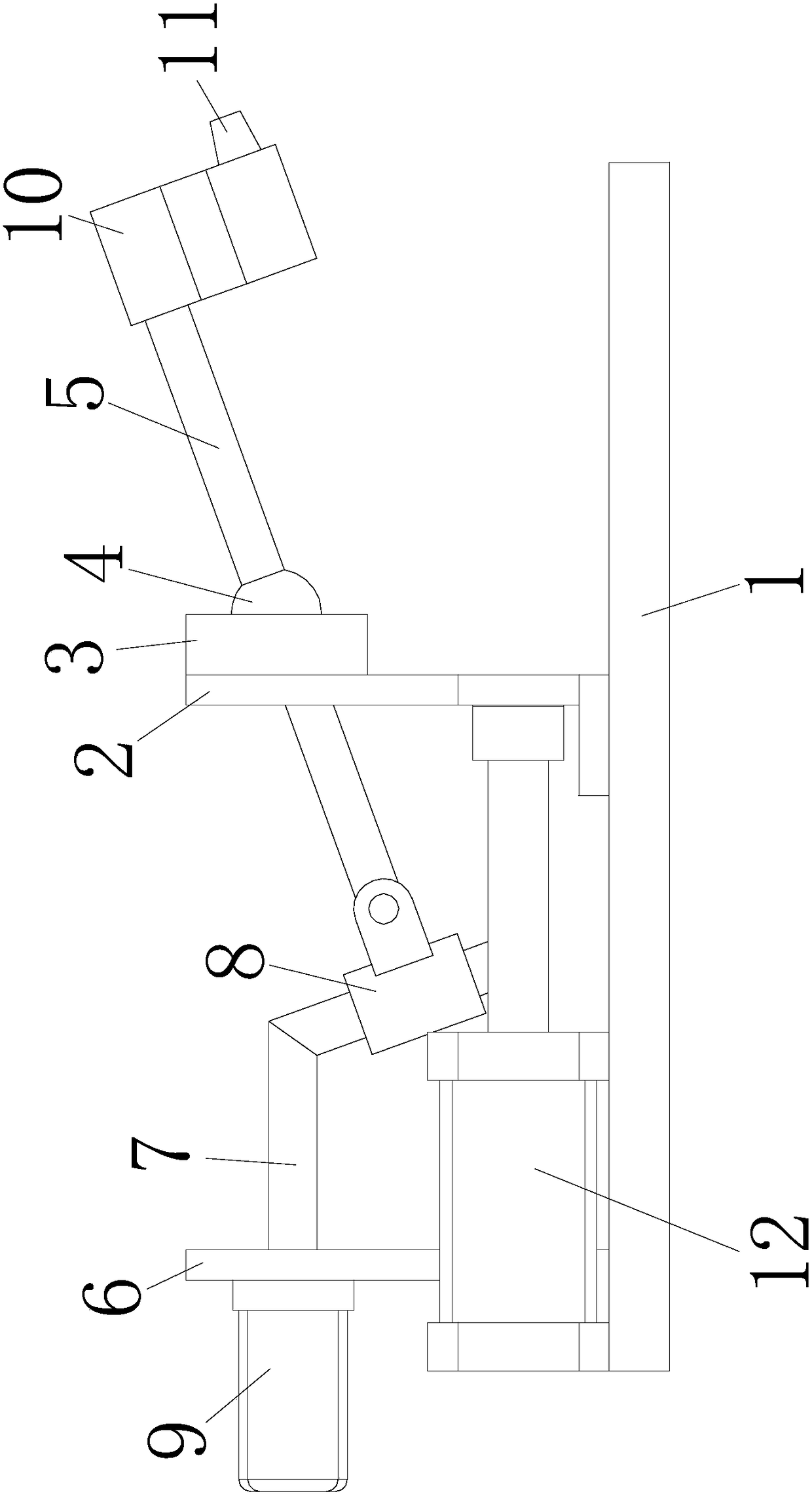 A rotary spraying device