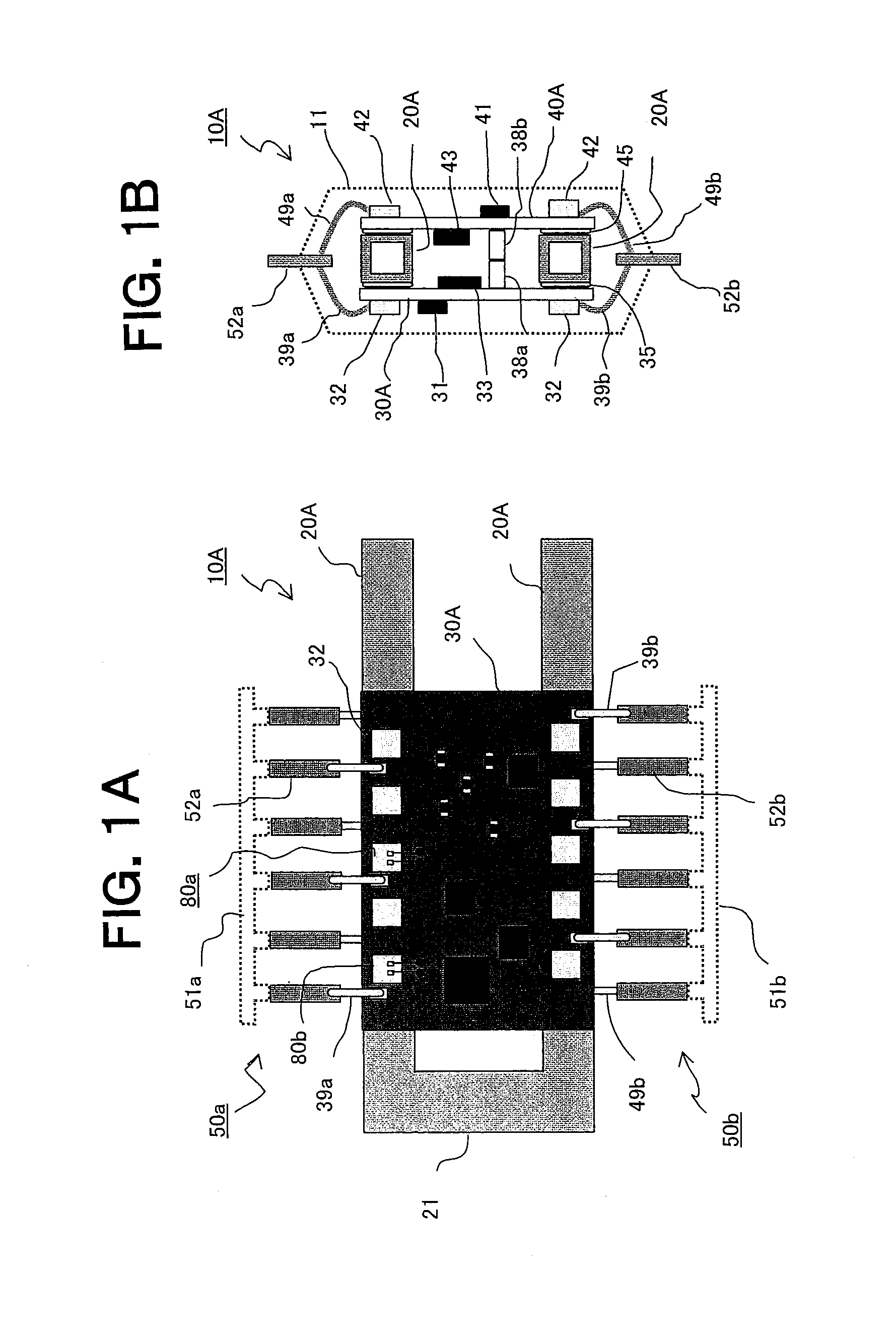 Resin-sealed electronic control device and method of fabricating the same