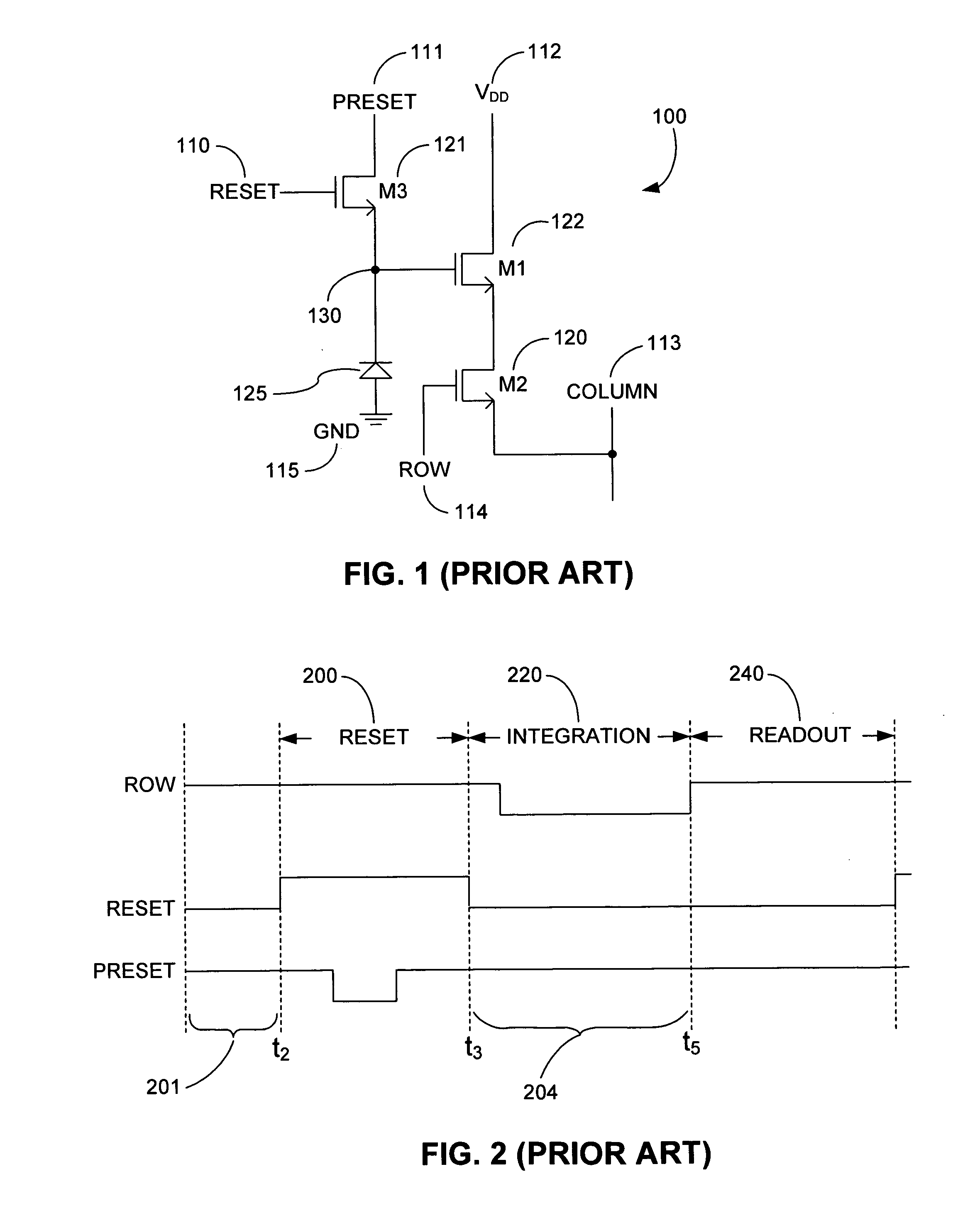 Fissile material detector having an array of active pixel sensors