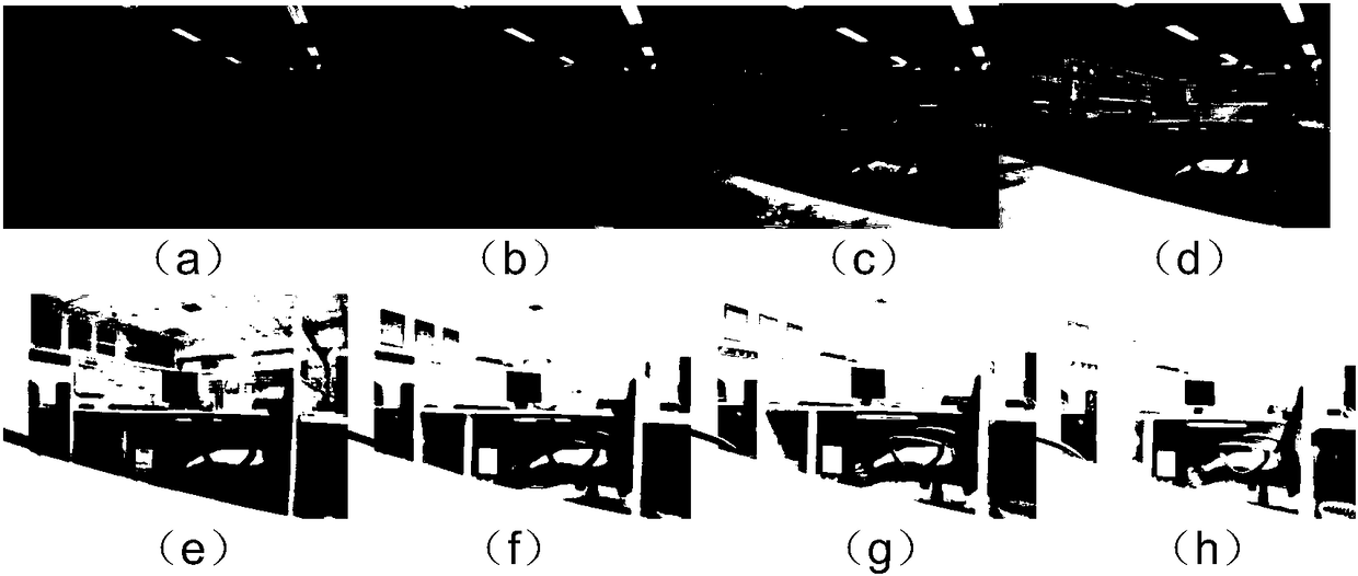A high dynamic range image fusion method to overcome the influence of dynamic problems