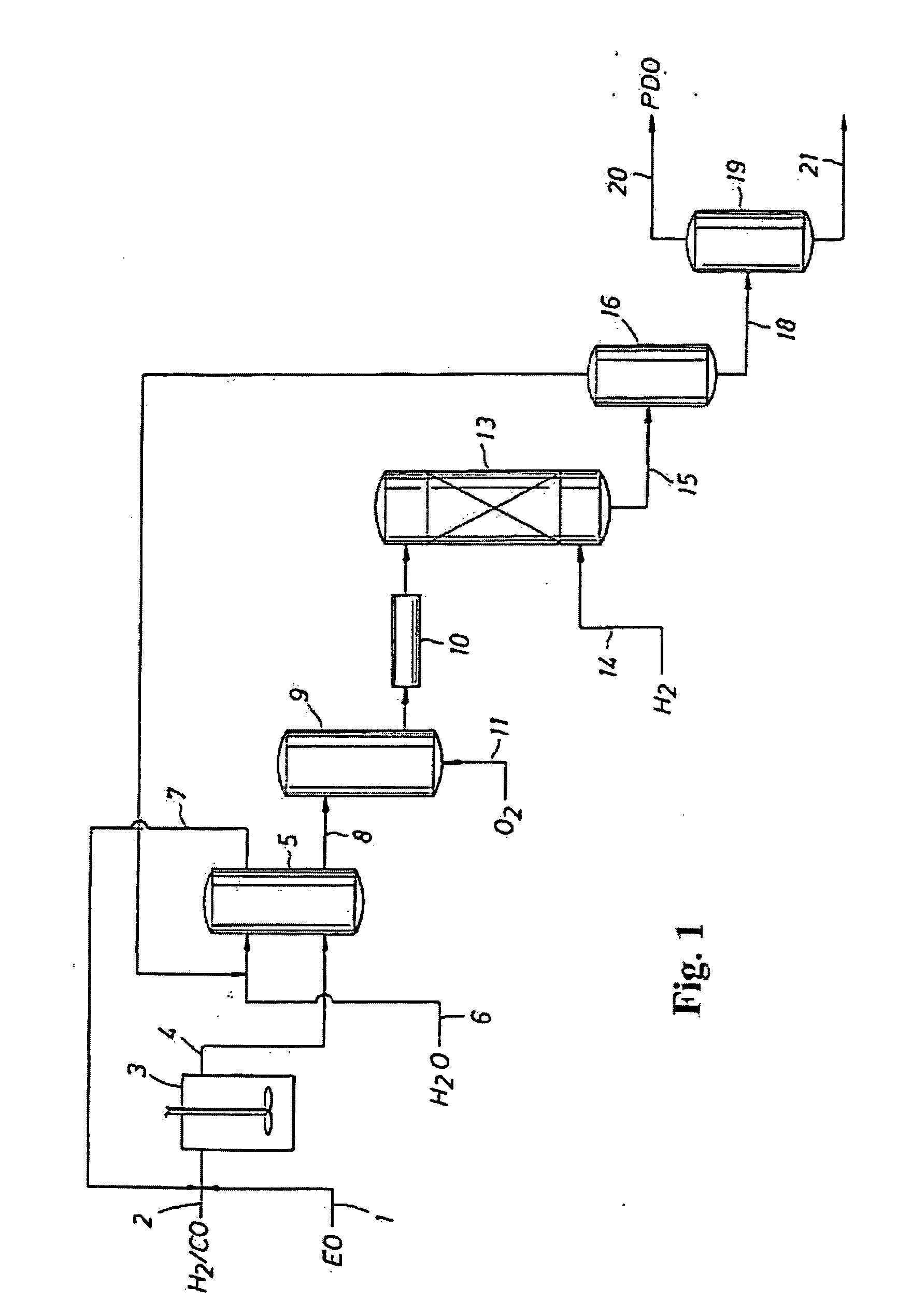 Treatment of an aqueous mixture containing an alkylene oxide with an ion exchange resin
