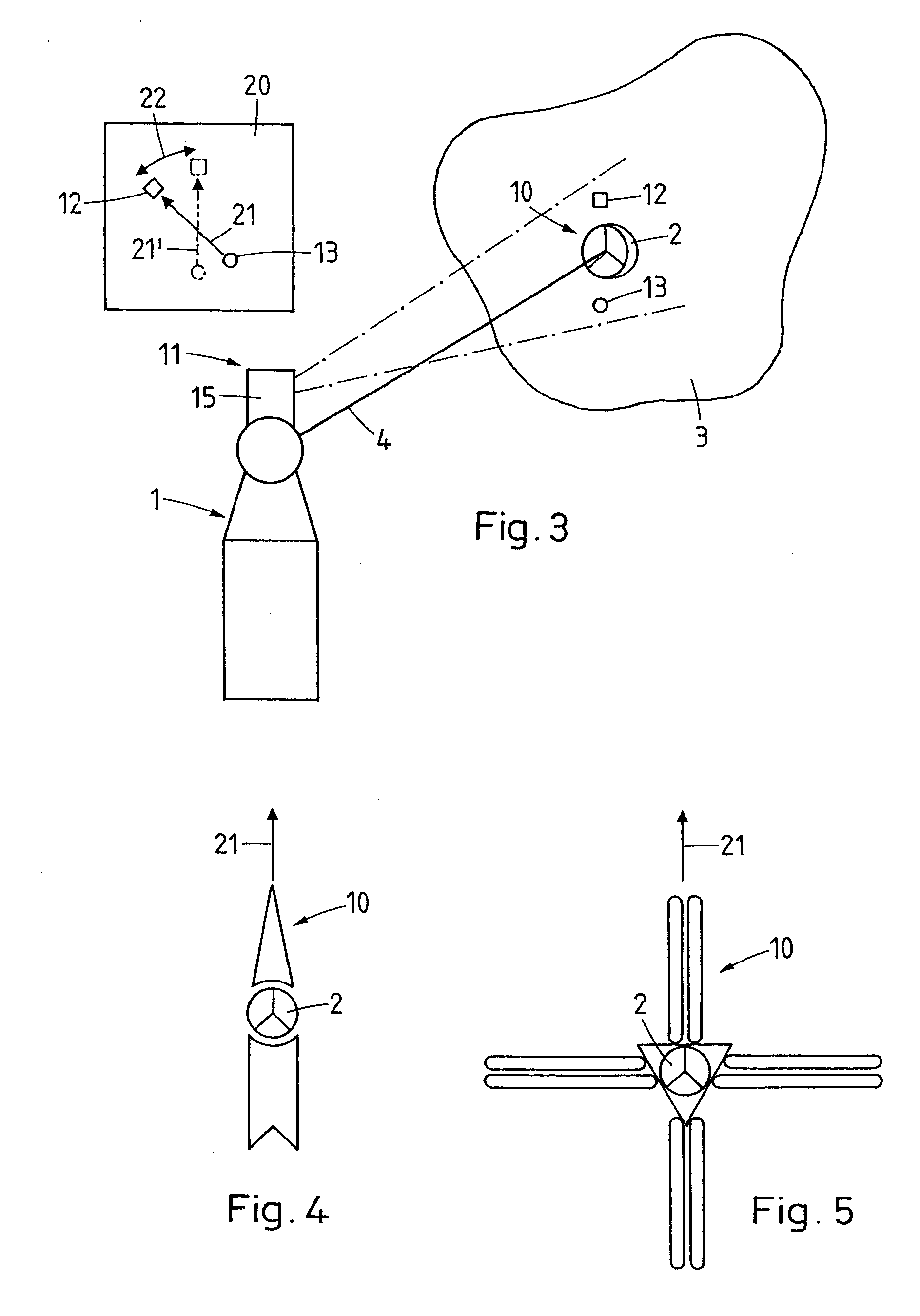 Measurement system for determining six degrees of freedom of an object