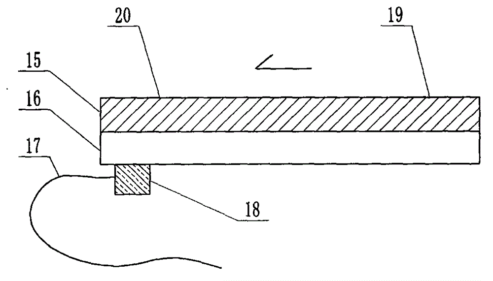 Cheap cholera diagnosis micro-fluidic device with specific fluid flow transmission mode