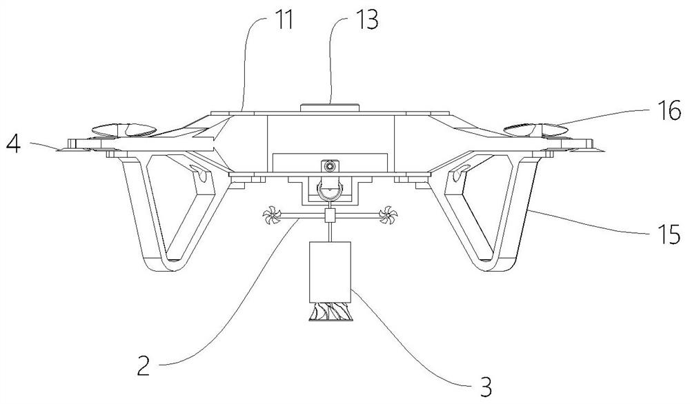 Night flight airborne early warning device