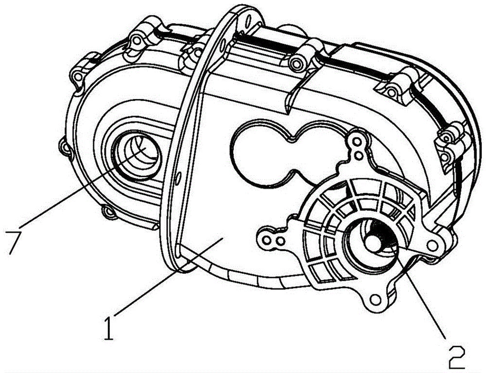 Gearbox for low-speed electric vehicle
