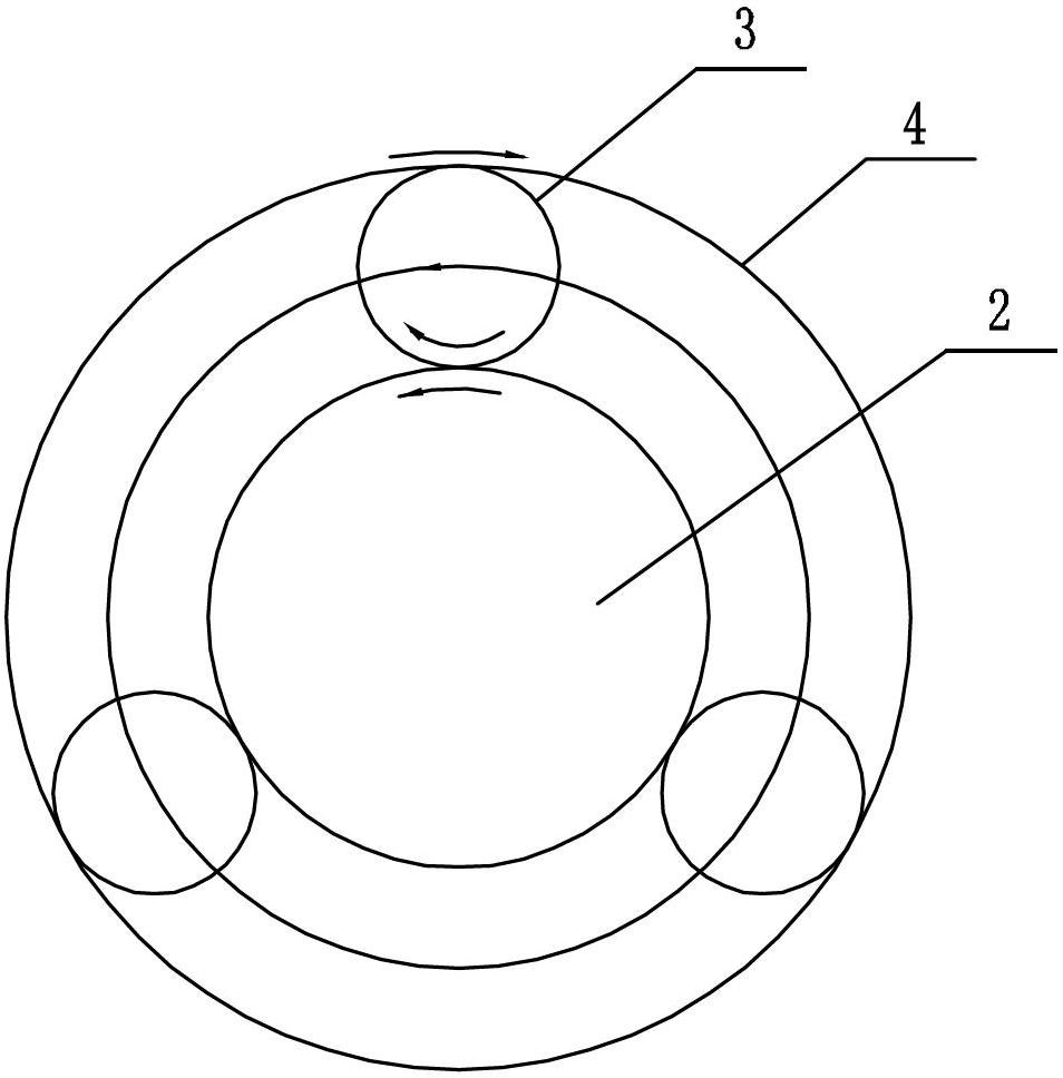 Variable-ratio speed regulation device