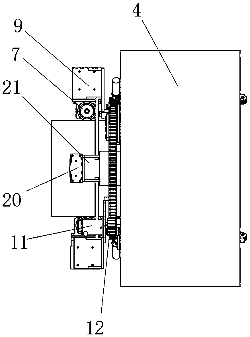 Cable rope coating spraying device and method