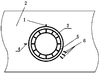 Automobile fuel tank nut cover assembly method