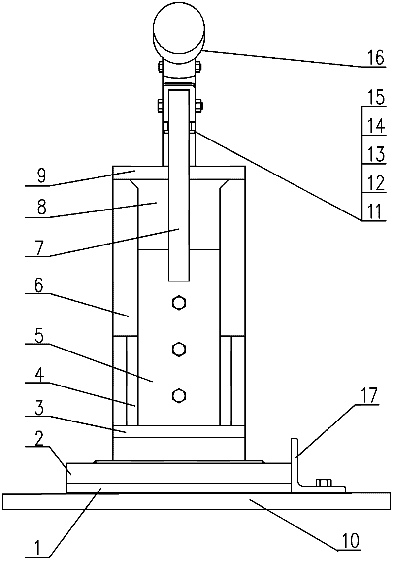 Special frock used for assembling terminal connector of diode