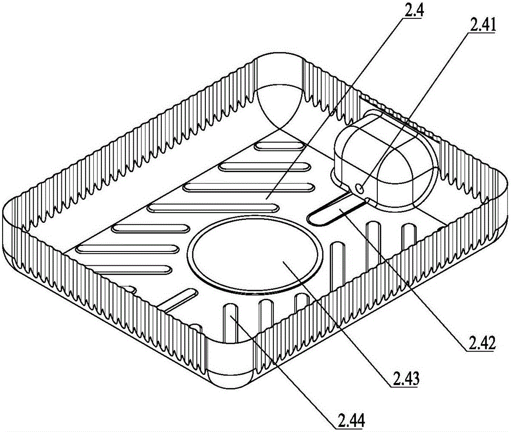 Barrel structure with outer frame and bottom support