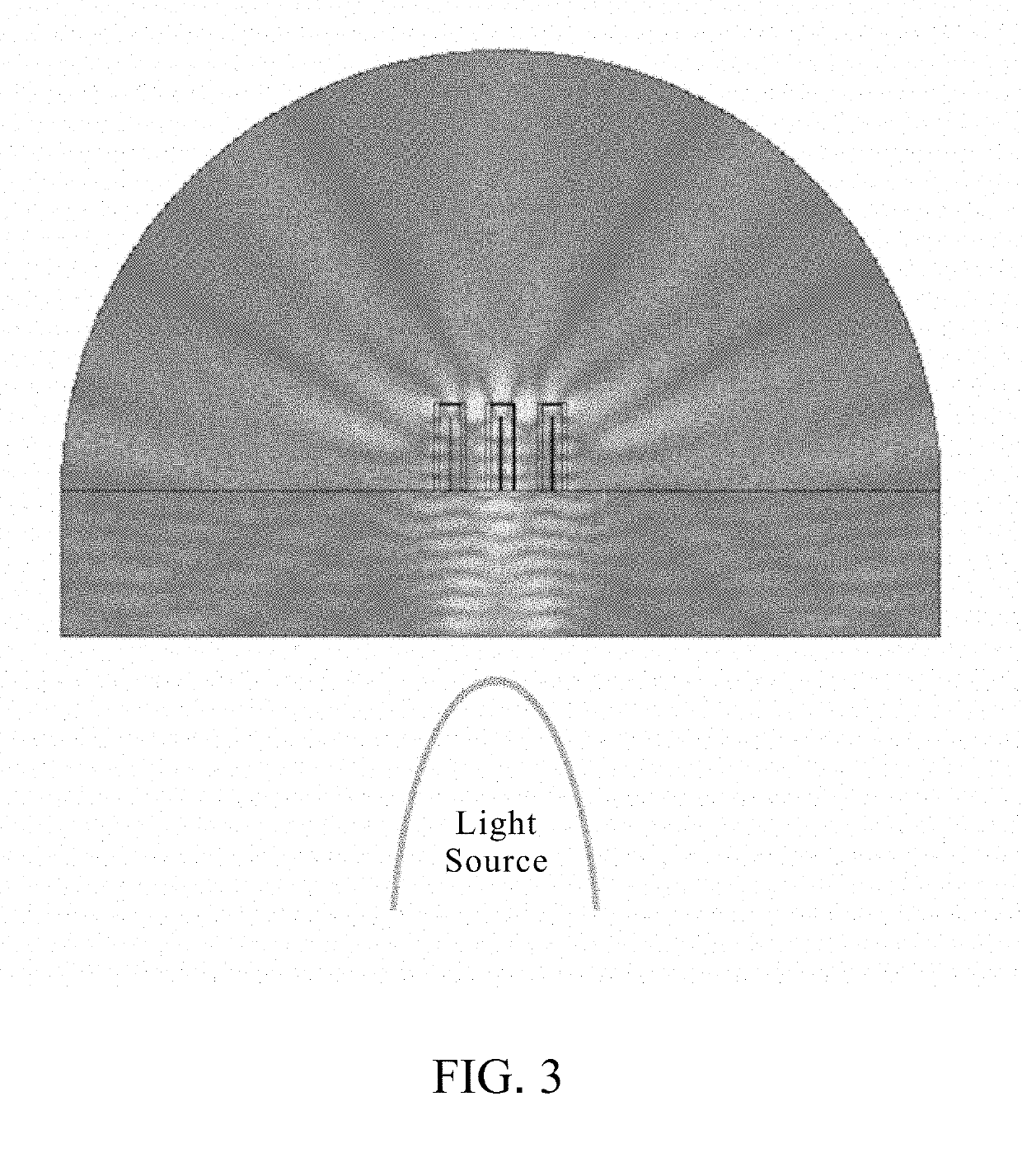 Method of producing secondary lens with hollow NANO structures for uniform illuminance