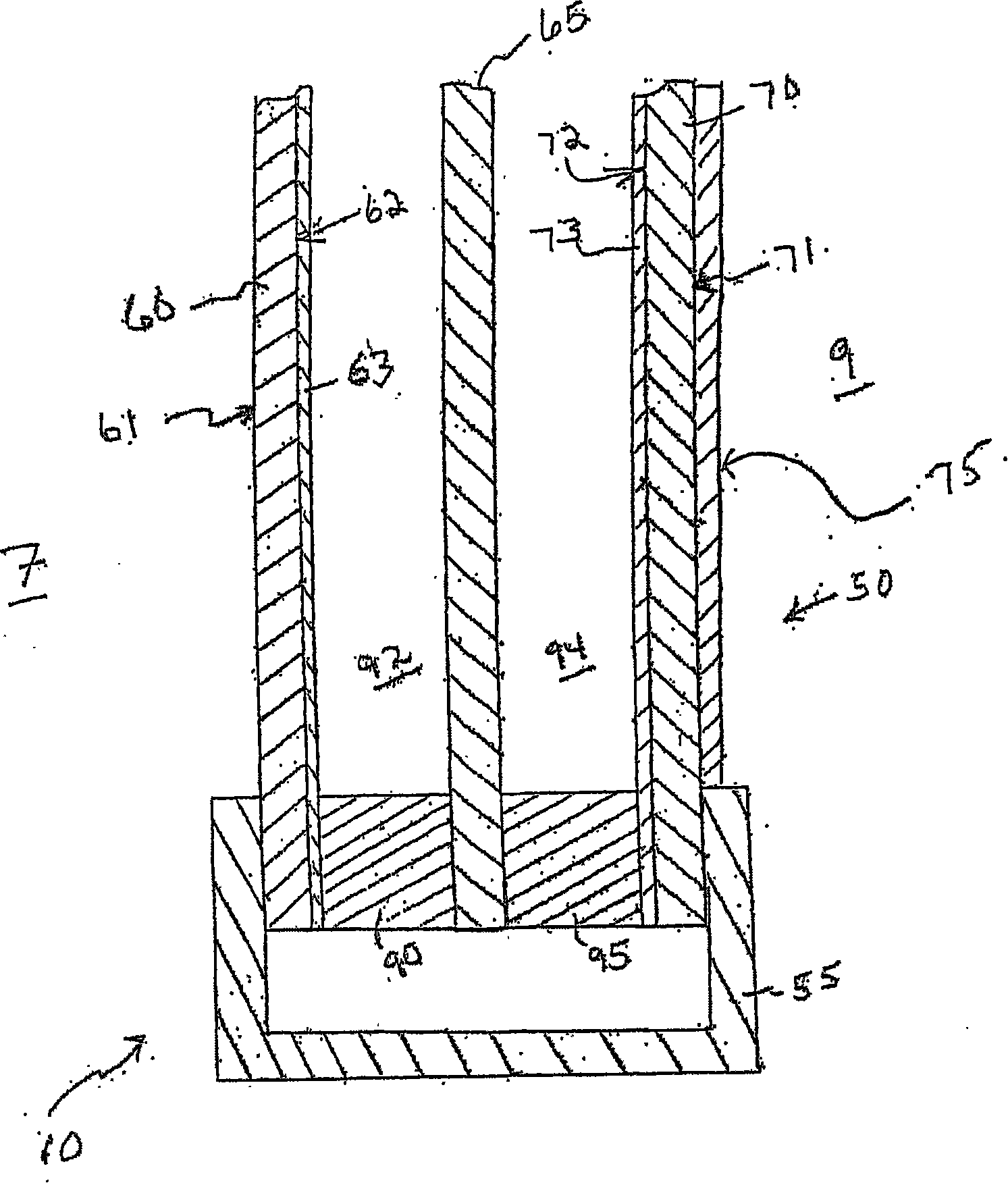 Anti-fog refrigeration door and method of making the same
